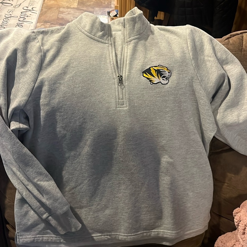 Antigua Tiger 1/4 zip